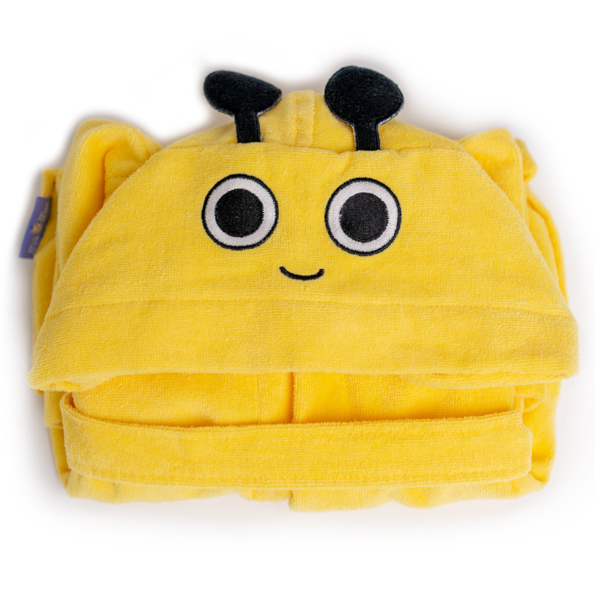 Milk&Moo Kadife Çocuk Bornozu Arı Vız Vız 2-4 Yaş