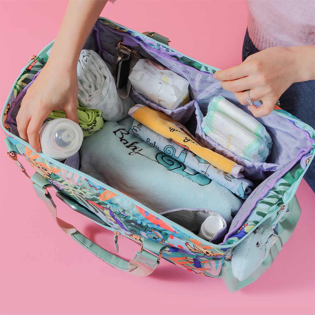 Milk&Moo Anne Bebek Bakım Çantası Jungle Friends