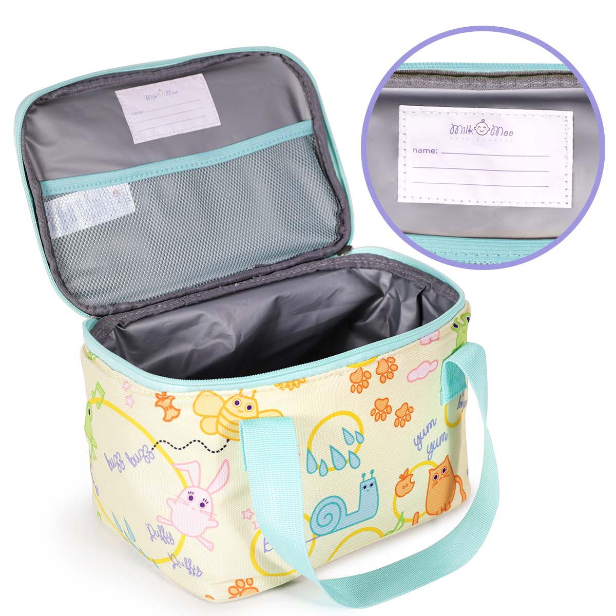 Milk&Moo Isı Yalıtımlı Beslenme Çantası Sarı