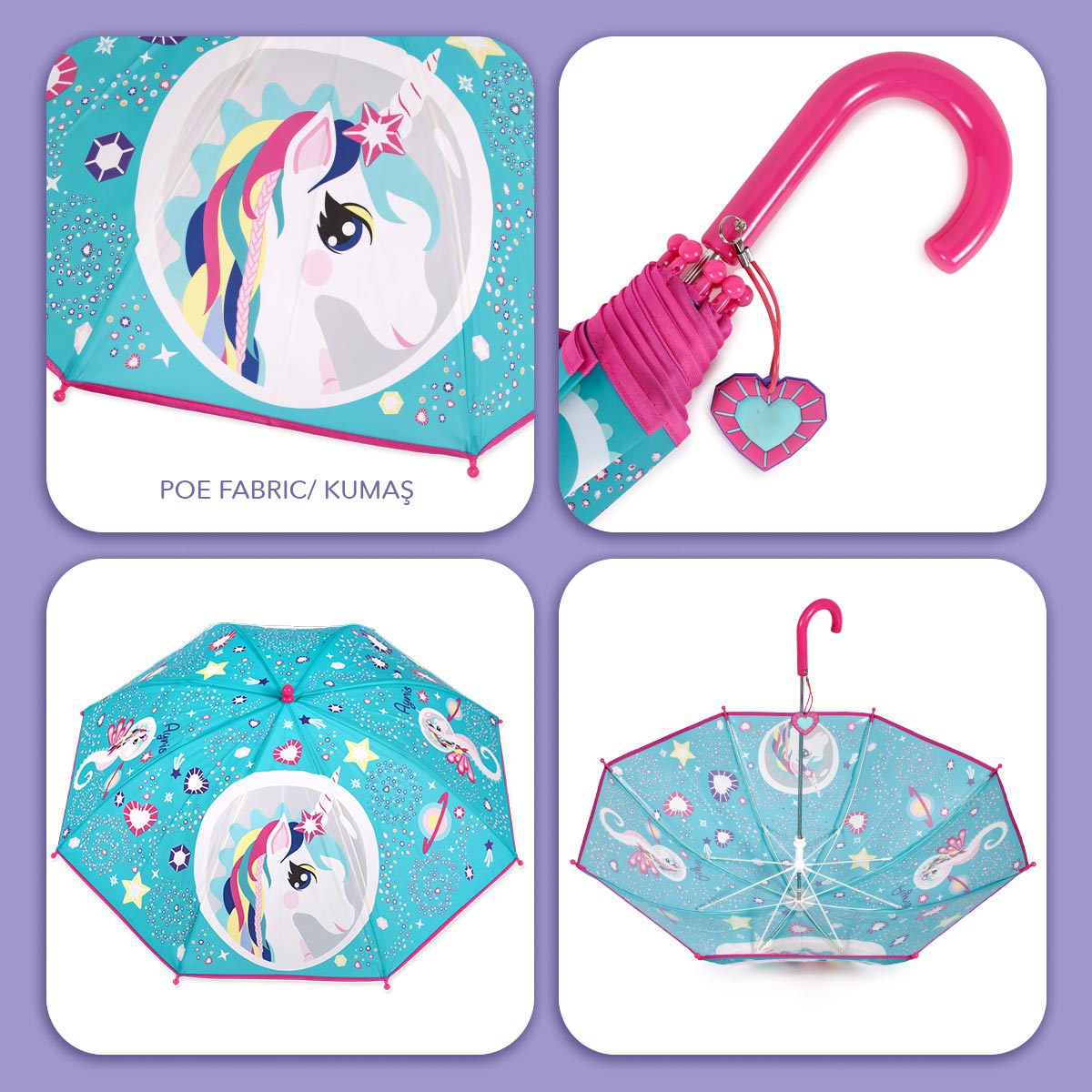 Milk&Moo Milkyway Ayris Çocuk Şemsiyesi