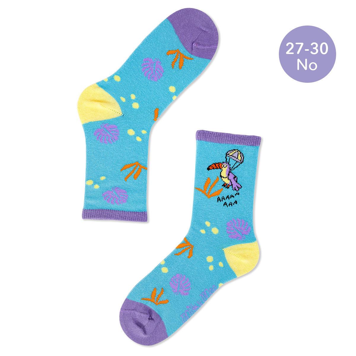 Milk&Moo Jungle Friends Çocuk 5'li Çorap Seti, Beden 27-30, Yumuşak ve Dayanıklı Kumaş