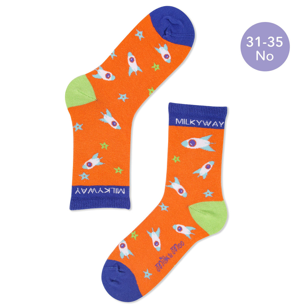 Milk&Moo Ponix Çocuk 5'li Çorap Seti, 31-35 Numara, Yumuşak ve Eğlenceli Tasarım