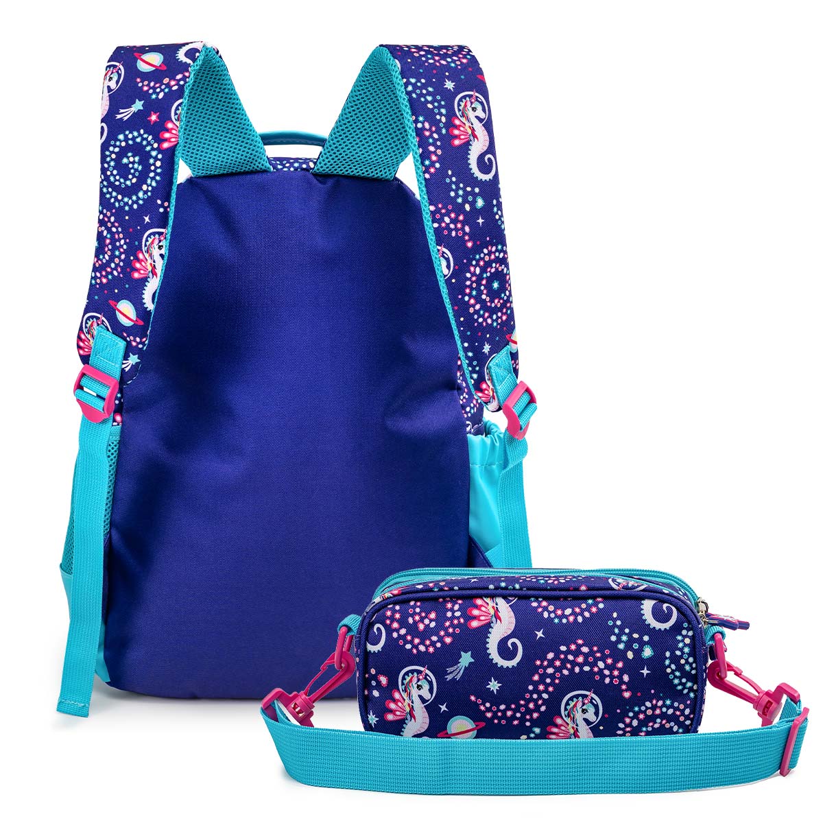 Milk&Moo Çocuk Sırt Çantası, Kalem Kutusu,Matarası 3'lü Set Ayris