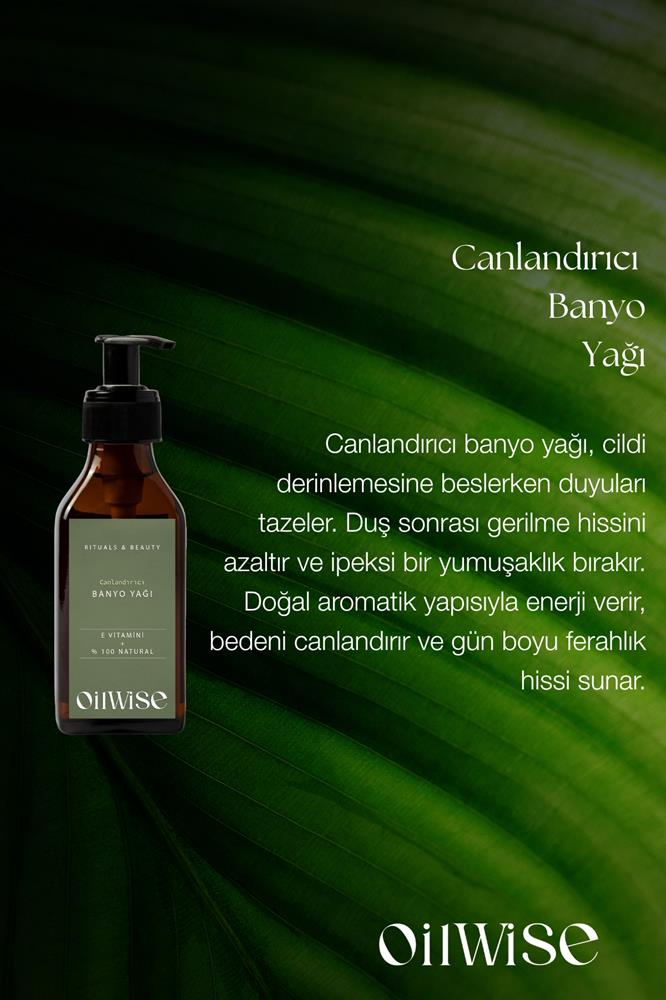 Oilwise Revitalize Canlandırıcı Banyo Yağı 100 ml