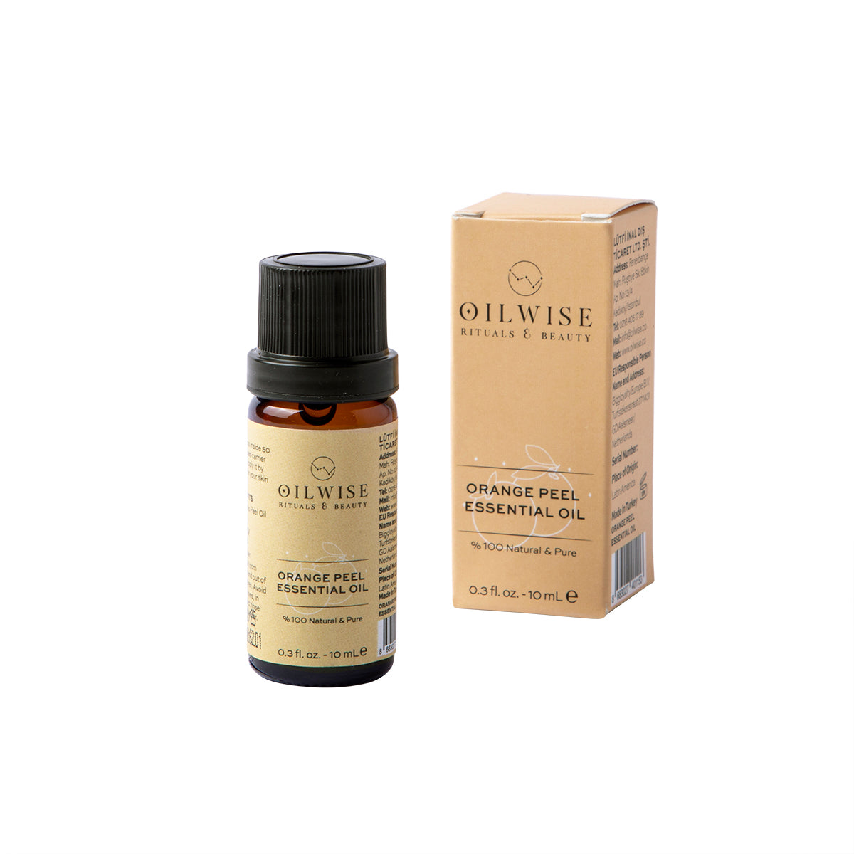 Oilwise Orange Peel Essential Oil 10 ml
