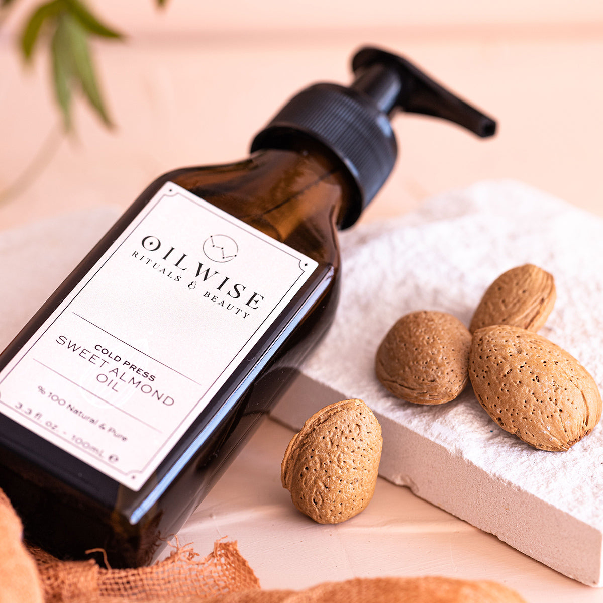 Oilwise Cold Pressed Sweet Almond Oil 100 ml