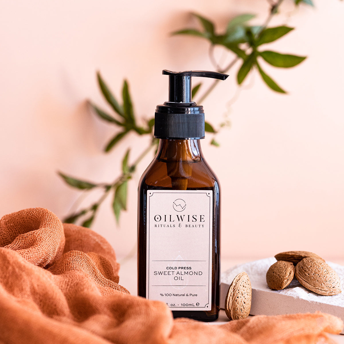 Oilwise Cold Pressed Sweet Almond Oil 100 ml