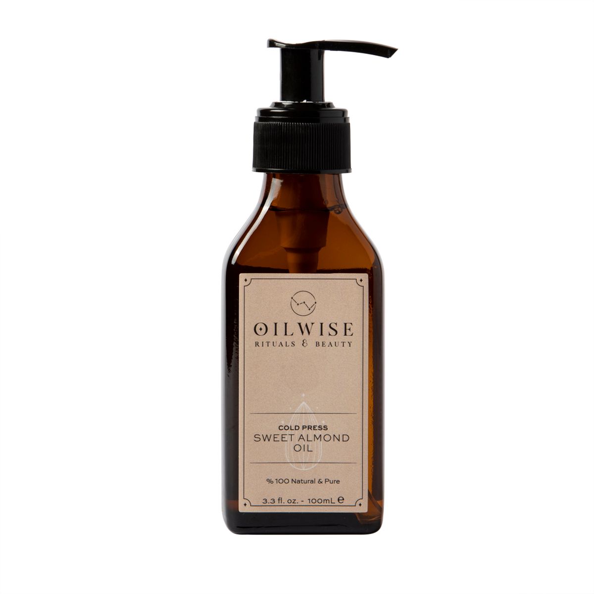 Oilwise Cold Pressed Sweet Almond Oil 100 ml