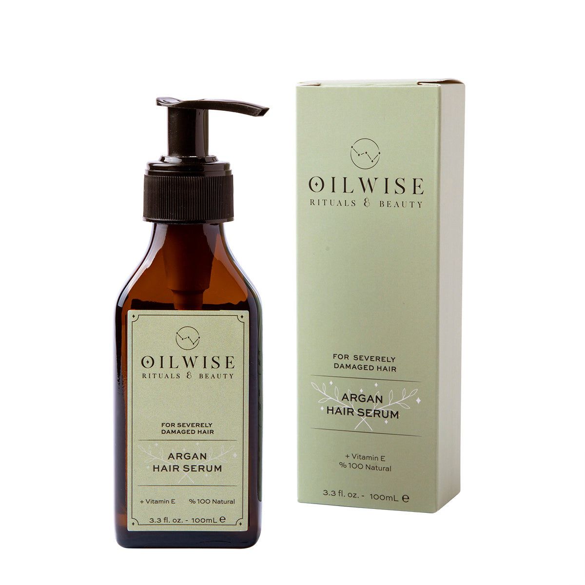 Oilwise Argan Hair Serum for Severely Damaged Hair 100 ml