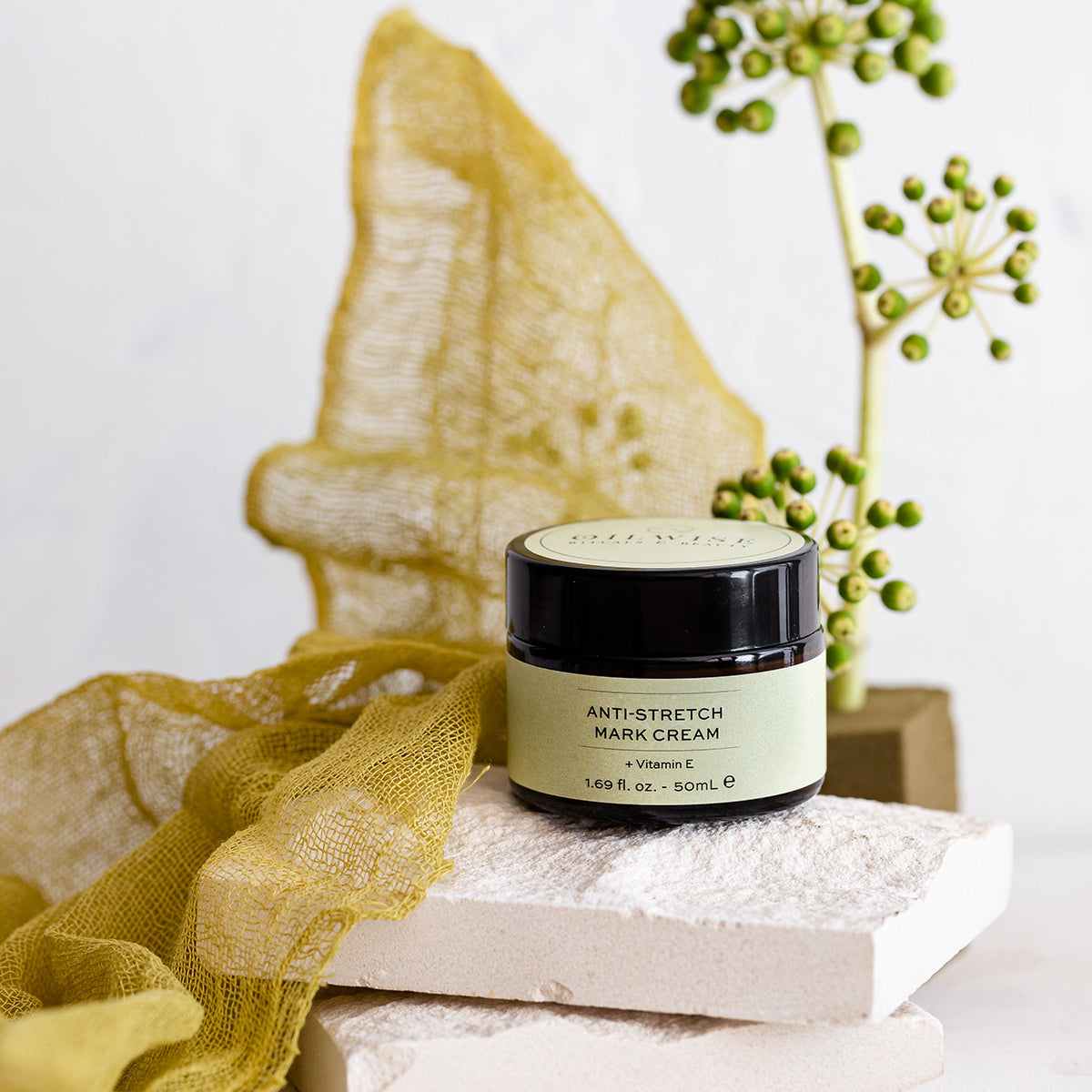 Oilwise Anti Stretch Cream & Argan Hair Serum Set