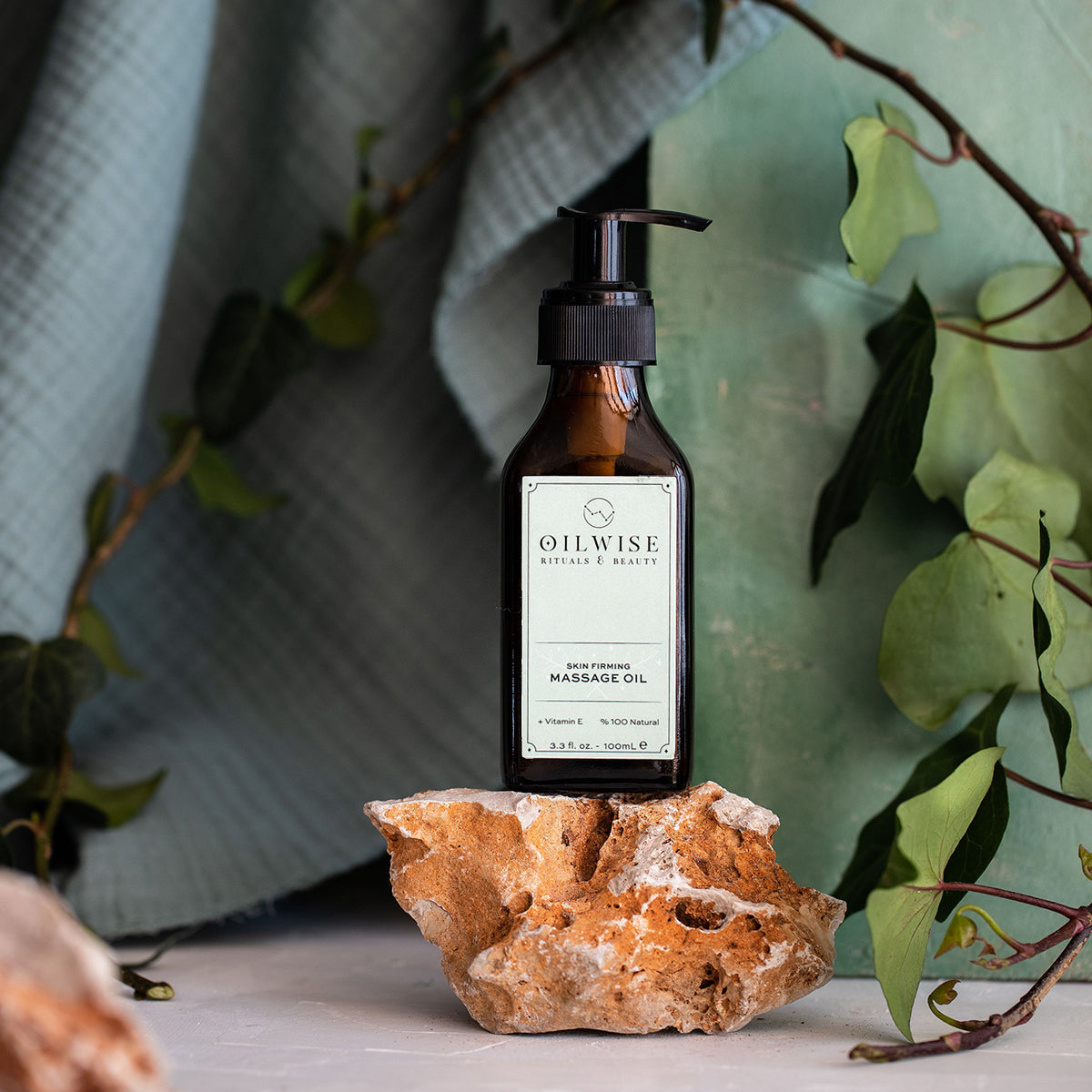 Oilwise Skin Firming Massage Oil & Pore Minimizing Serum Set