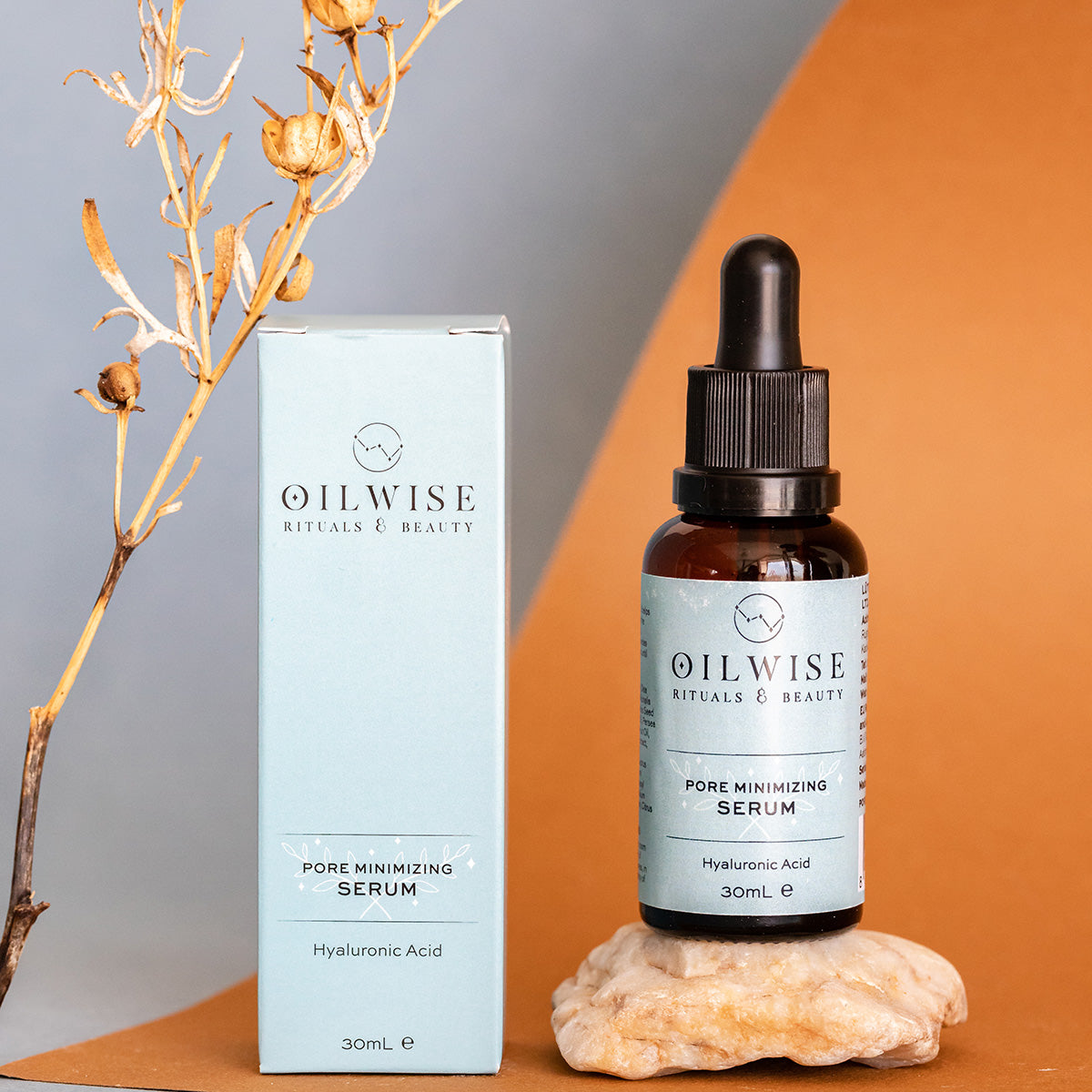 Oilwise Skin Firming Massage Oil & Pore Minimizing Serum Set