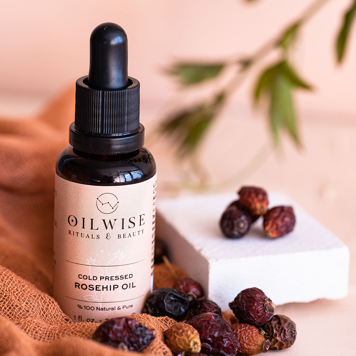 Oilwise Rosehip Seed Oil & Eyebrow and Eyelash Serum Set
