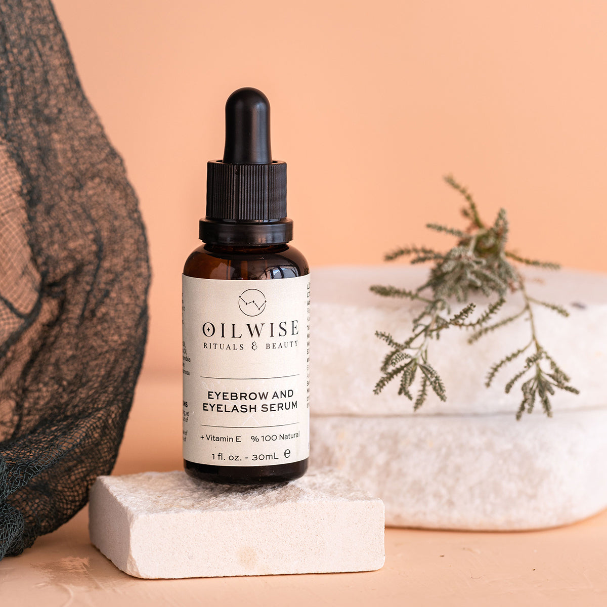 Oilwise Rosehip Seed Oil & Eyebrow and Eyelash Serum Set