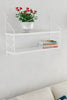 Decormet Seramoni Raf Seti 2 Raflı 200*720 Metal Beyaz+Ahşa