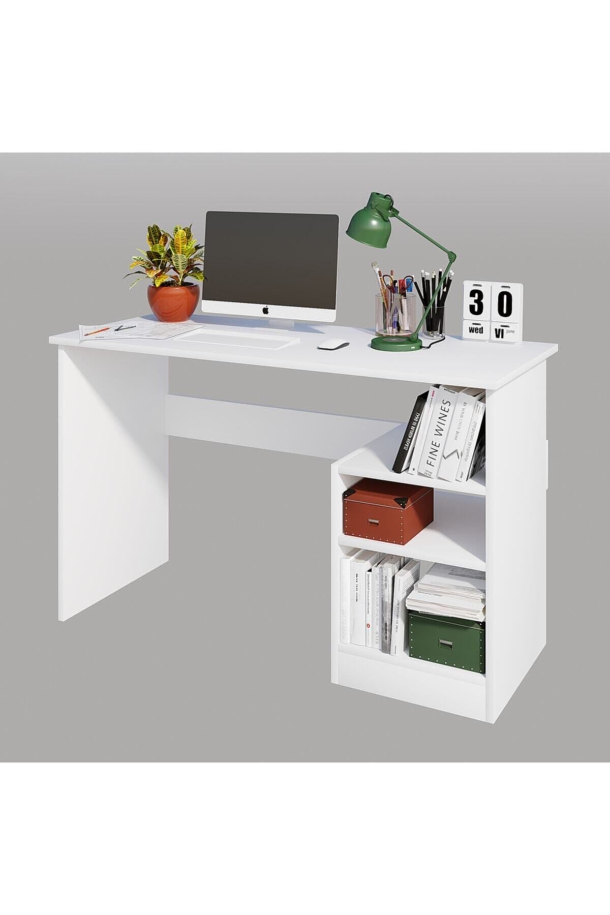 Decormet Bahar Çalışma Masası Beyaz