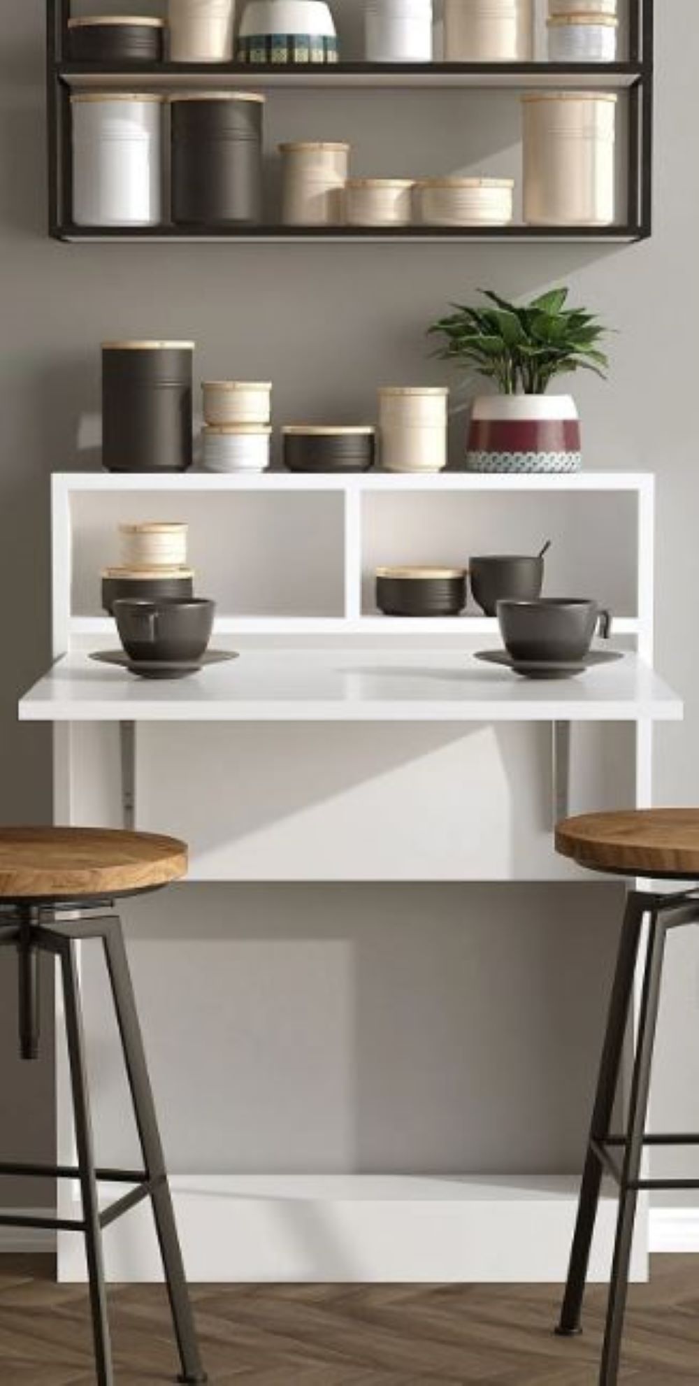 Decormet Bracked Çok Fonksiyonlu Masa Beyaz