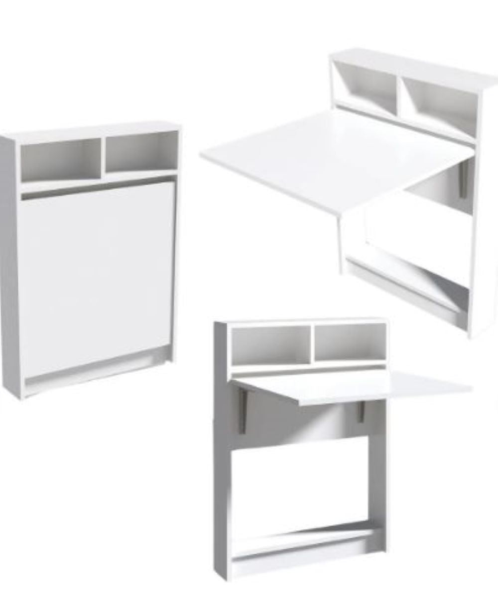 Decormet Bracked Çok Fonksiyonlu Masa Beyaz