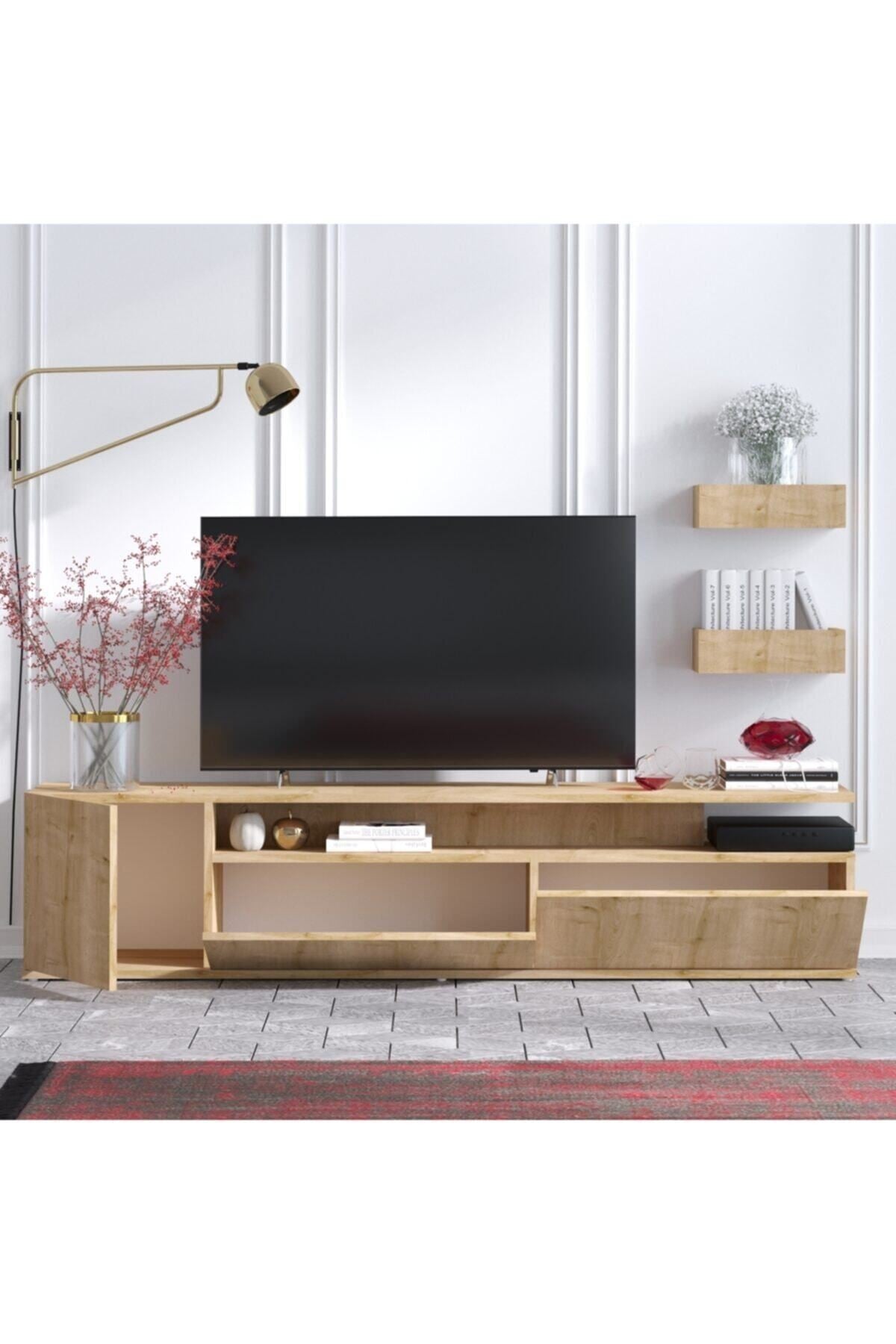 Decormet Alika Tv Ünitesi Safir Meşe -Dec-20071