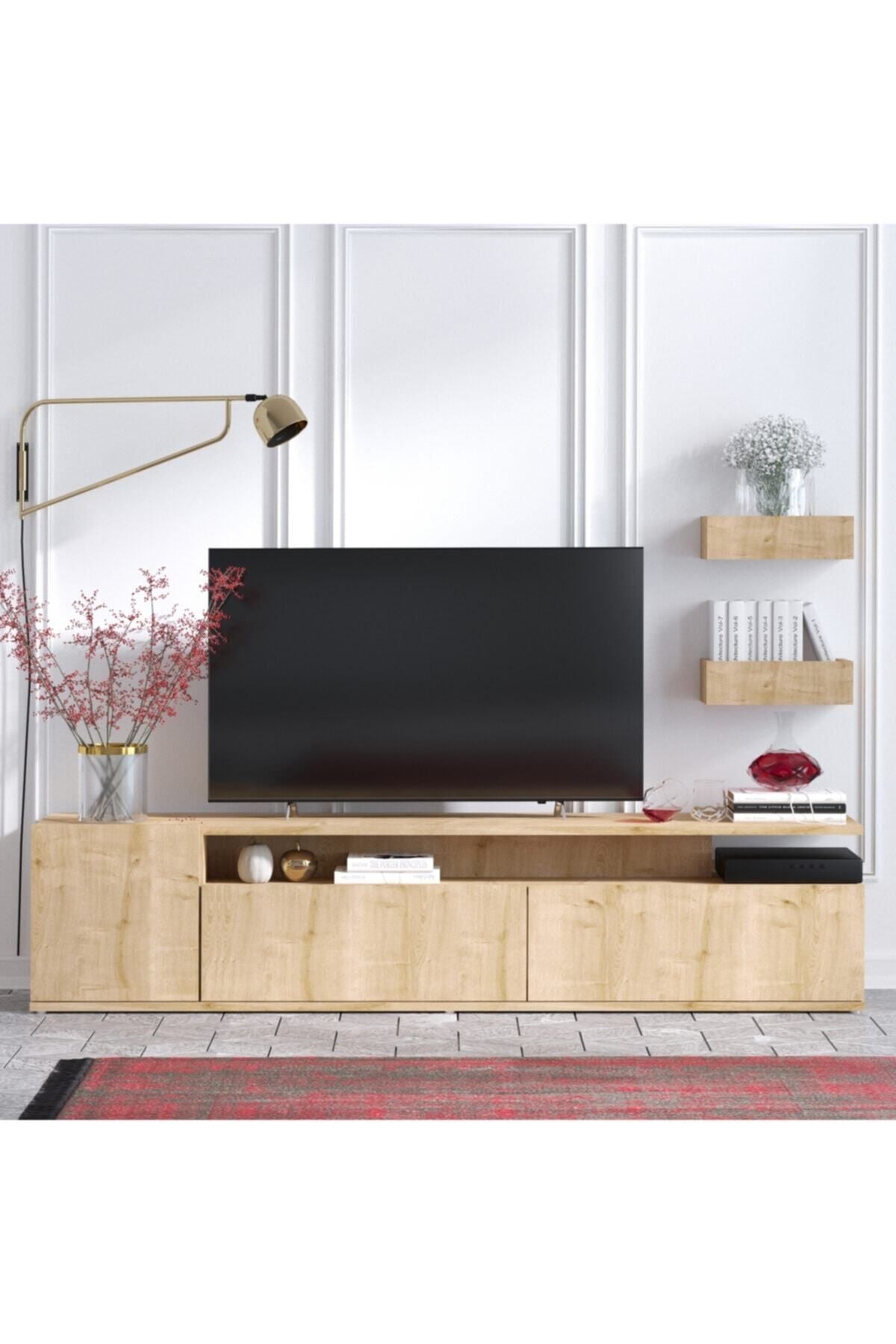 Decormet Alika Tv Ünitesi Safir Meşe -Dec-20071