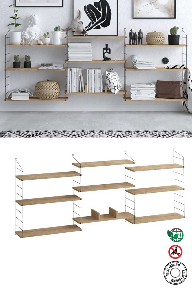 Decormet Laba Raf Kitaplık Dec0014