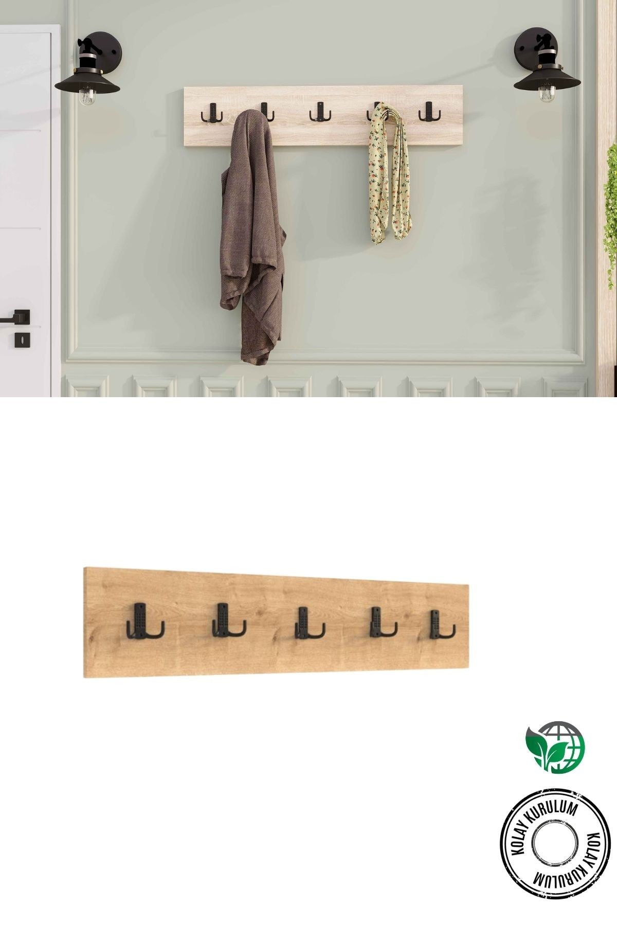 Decormet 5Li Askılık Safir Meşe