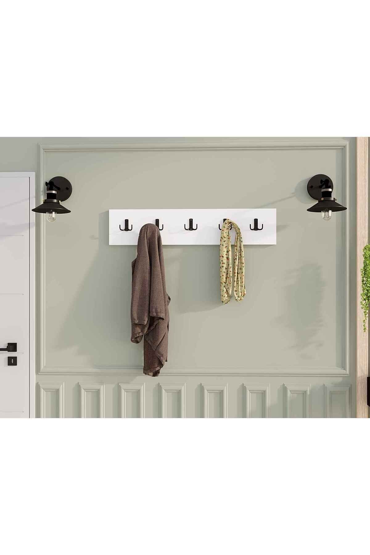 Decormet 5Li Askılık Beyaz