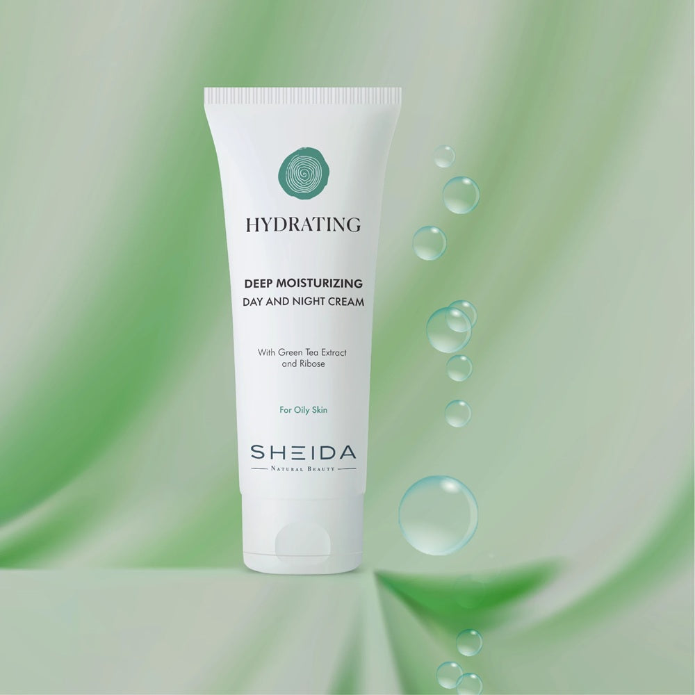 Sheida Hydrating Yoğun Nemlendirici Günlük Bakim Kremi 75ml - Yağlı Cilt İçin