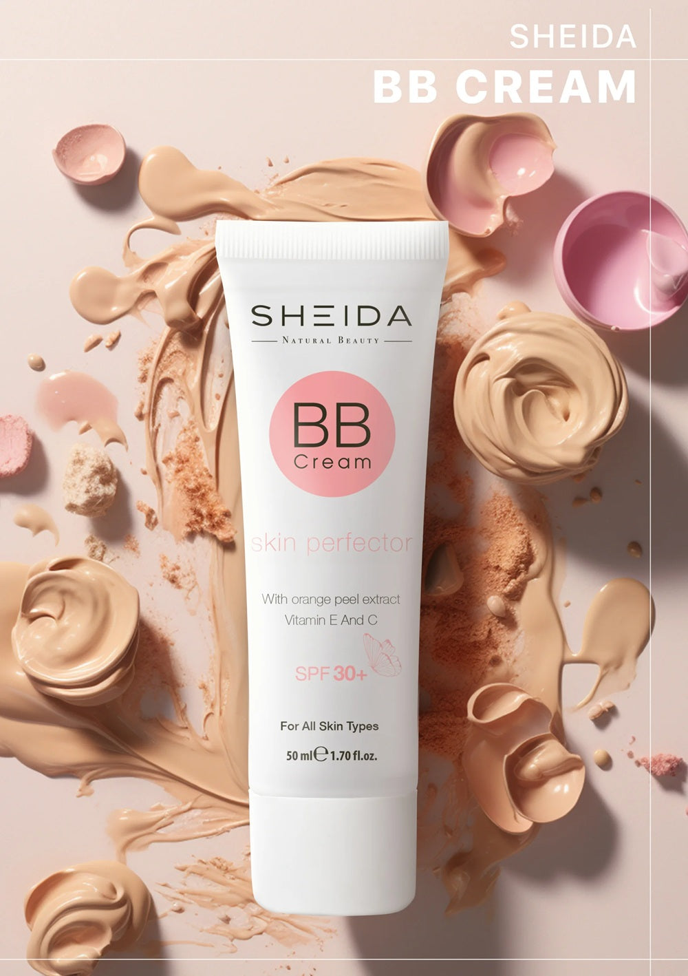 Sheida Bb Cream 50ML(Dark)