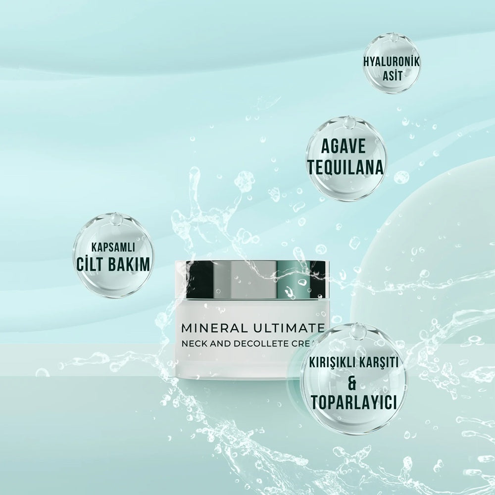 Sheida Mineral Ultimate Kırışıklık Karşıtı & Sıkılaştırıcı Boyun ve Dekolte Kremi 60ml