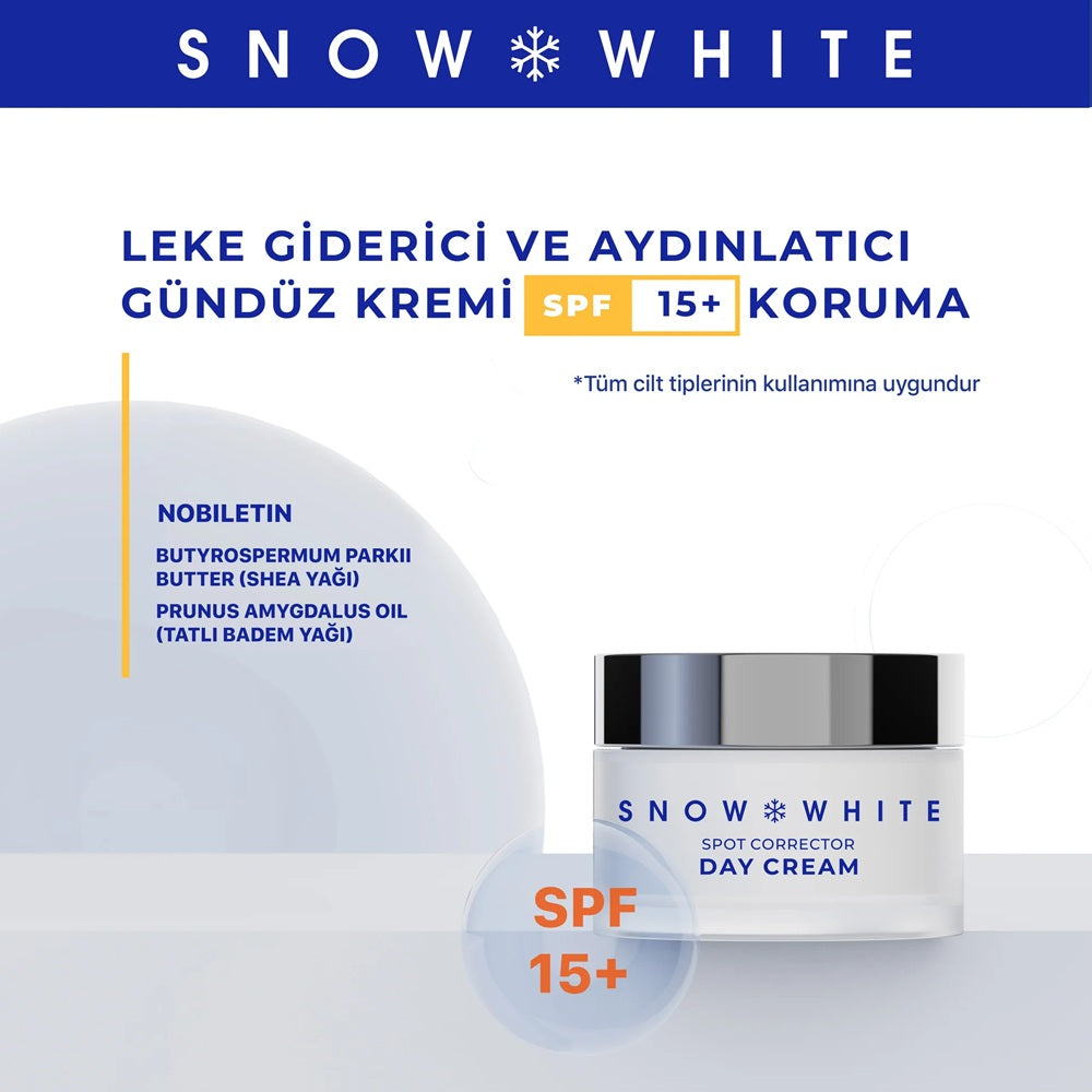 Sheida Snow White Leke Karşıtı El ve Yüz Bakım Seti