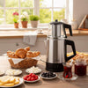 Any Morning OZ26CM05 Cam Demlikli Paslanmaz Çelik Çay Makinesi