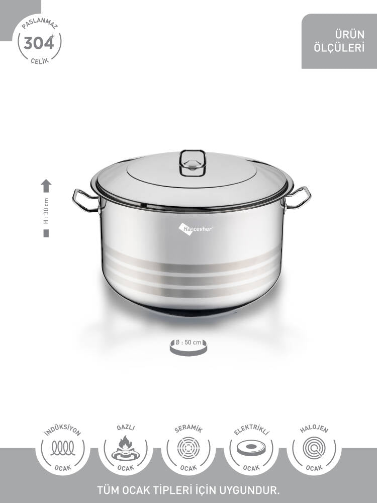 Hascevher Gastro 50 cm Tencere