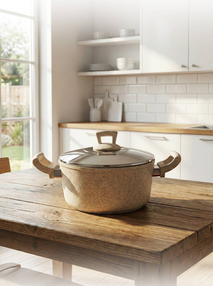 Hascevher Germanitium 26 cm Granit Tencere