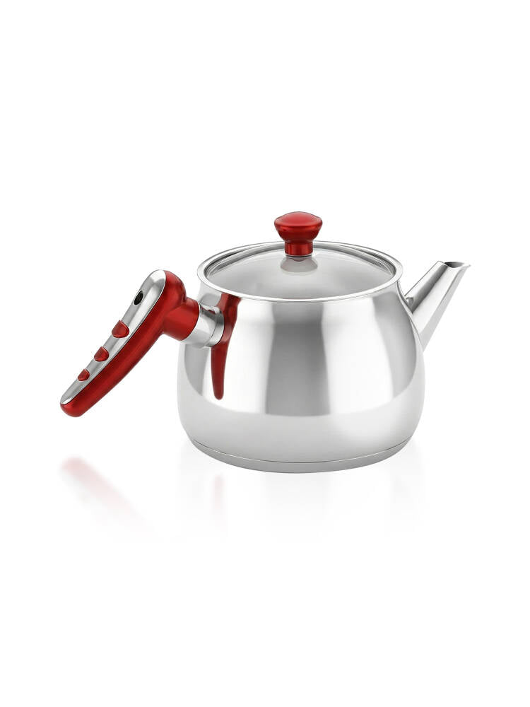 Hascevher Apple Aile Boy Kettle Cam Kapaklı