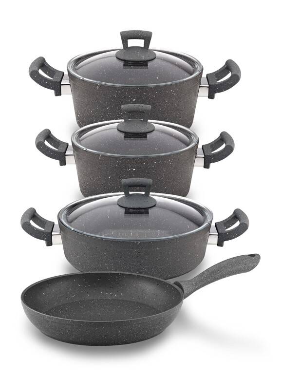Hascevher Germanitium 7 Pcs Granit Set(18/22Ten/26Kar/26Tv)