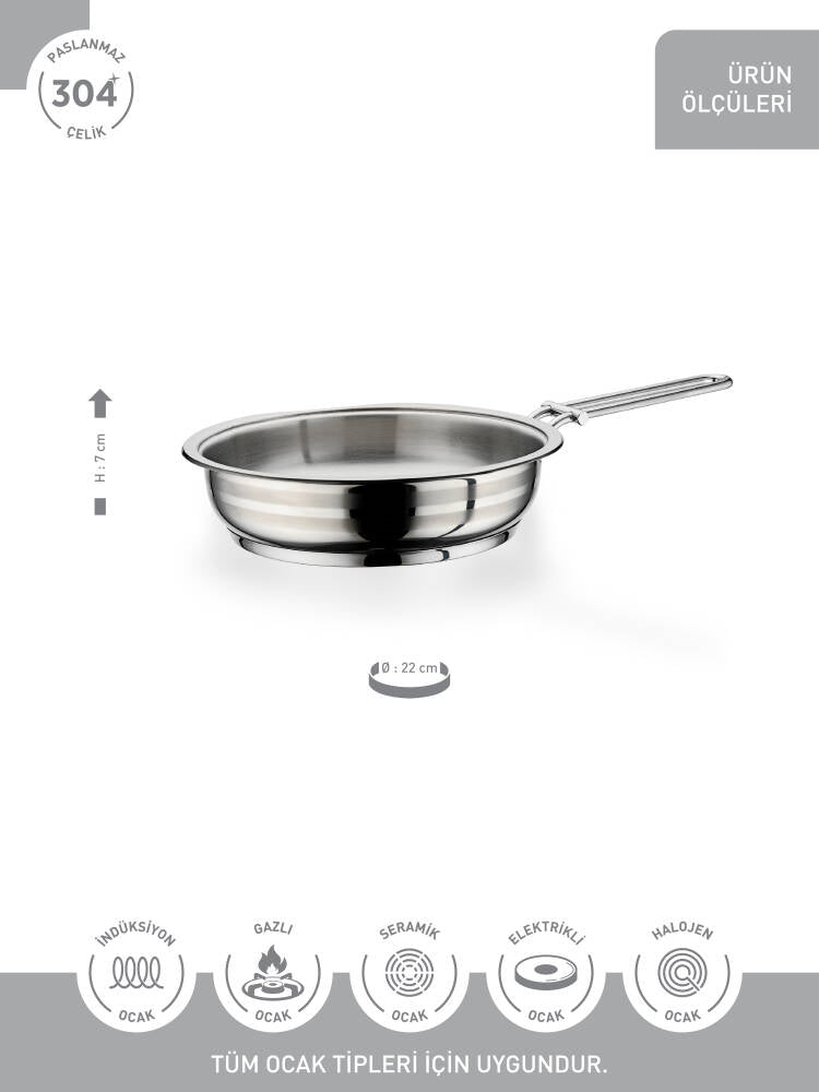 Hascevher Gastro 22 cm Tava