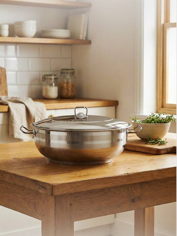 Hascevher Gastro 40 cm Karnıyarık Tencere